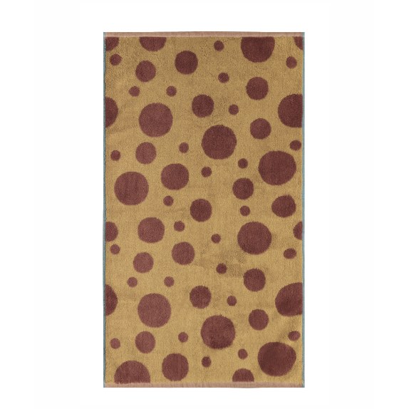 Πετσέτα Προσώπου Kentia Listra 17 Terracotta-Orange 50x90