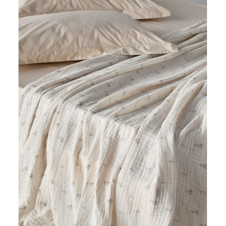 Κουβέρτα Μονή Kentia Luma A Cream-Beige 160x240