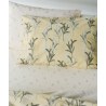 Σετ Σεντόνια King Size 4 Τεμαχίων Kentia Luma Cream- Green- White 270x270