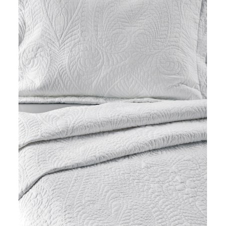 Σετ Κουβερλί King Size 3 Τεμαχίων Kentia Maldive White 260x250