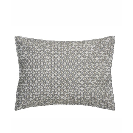 Σετ Μαξιλαροθήκες 2 Τεμαχίων Kentia Nerikomi Beige-White 50x70