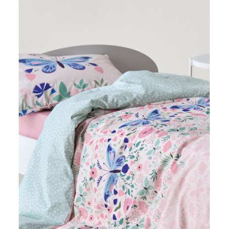 Παιδικό Κουβερλί Μονό Kentia Pieta Baby Pink-Veraman 160x240