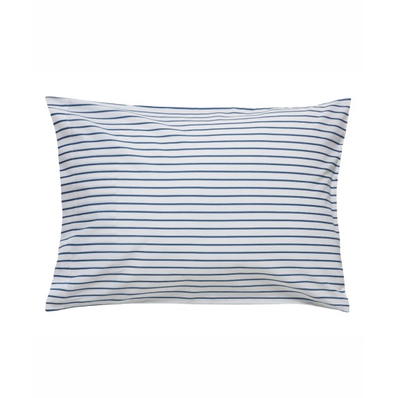 Σετ Μαξιλαροθήκες 2 Τεμαχίων Kentia Raya A White- Blue 50x70