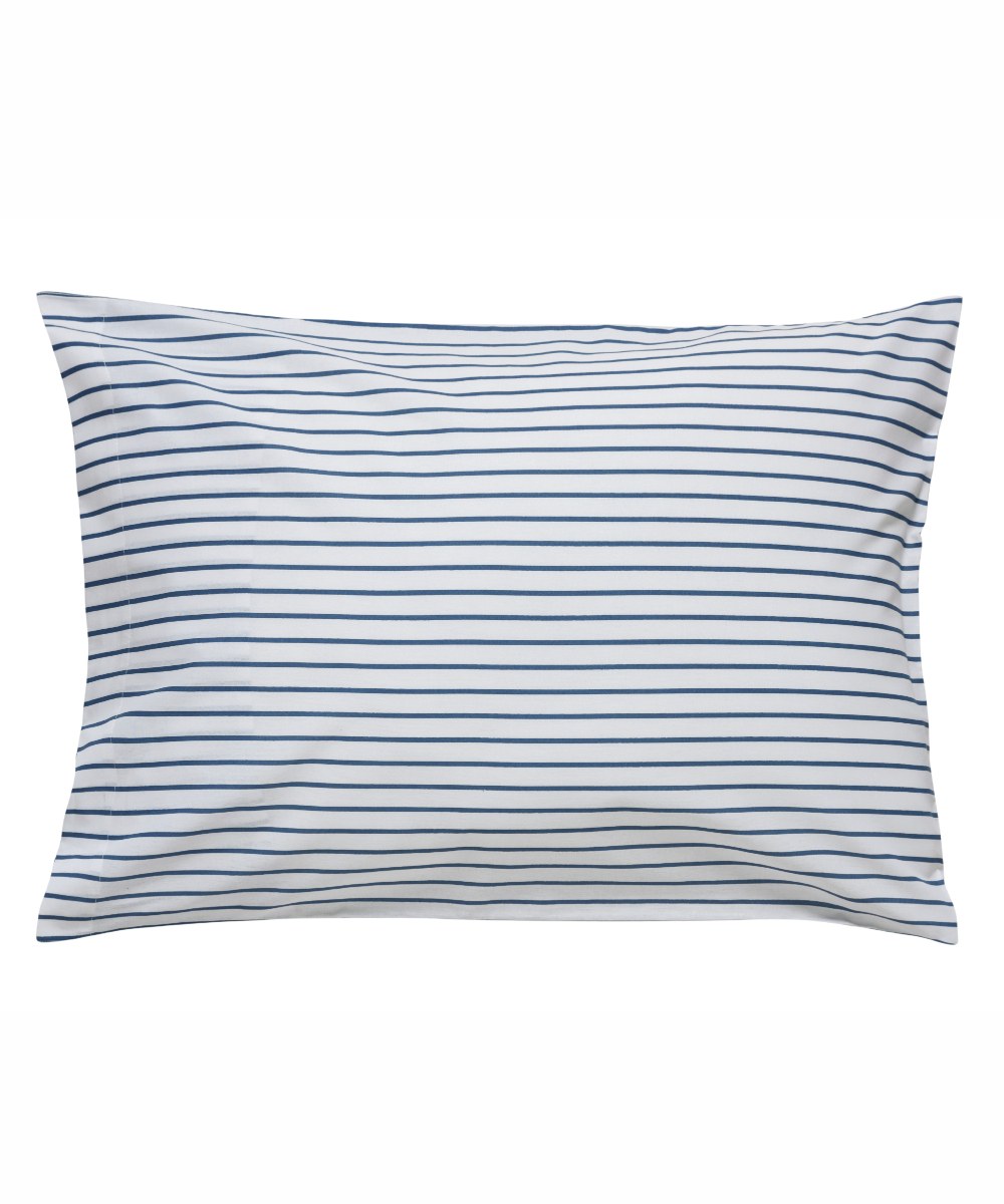 Σετ Μαξιλαροθήκες 2 Τεμαχίων Kentia Raya A White- Blue 50x70