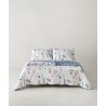 Σετ Κουβερλί Μονό 2 Τεμαχίων Kentia Raya White- Red- Blue- Green- Golden Yellow 160x220