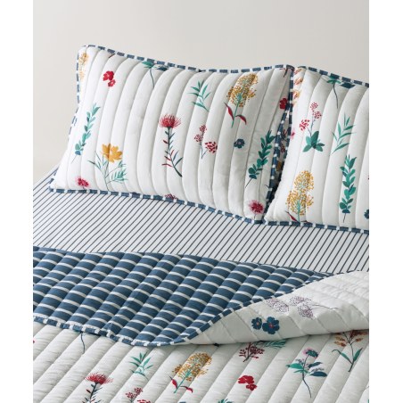Σετ Κουβερλί Μονό 2 Τεμαχίων Kentia Raya White- Red- Blue- Green- Golden Yellow 160x220