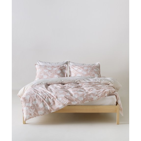 Σετ Σεντόνια King Size 4 Τεμαχίων Kentia Rosaira 18 Light...