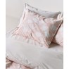 Σετ Σεντόνια Υπέρδιπλα 4 Τεμαχίων Kentia Rosaira 18 Light Pink-White 240x270