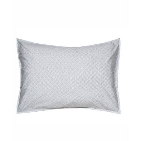 Σετ Μαξιλαροθήκες 2 Τεμαχίων Kentia Rosaira 22A Grey-White 50x70