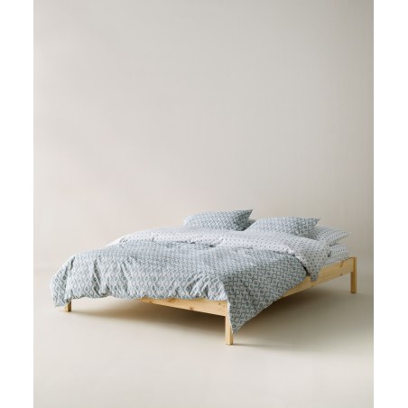 Κουβερλί Μονό Kentia Trubi 1 Petrol-Beige- White 160x240