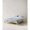 Σετ Σεντόνια Μονά 3 Τεμαχίων Kentia Trubi 1 Petrol-Beige- White 160x270