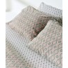 Σετ Σεντόνια Υπέρδιπλα 4 Τεμαχίων Kentia Trubi 14 Green- Pink- White 240x270