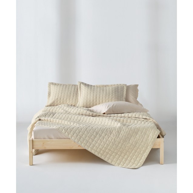 Κουβερλί King Size Kentia Vegas 12 Beige 260x240