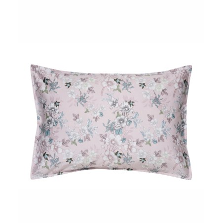 Σετ Μαξιλαροθήκες 2 Τεμαχίων Kentia Vervita 18 Pink-Whte-Green-Blue 50x70