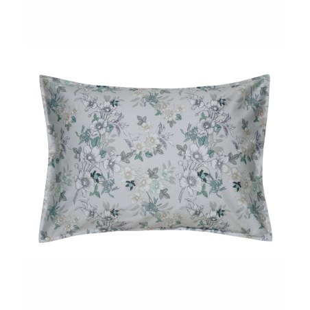 Σετ Μαξιλαροθήκες 2 Τεμαχίων Kentia Vervita 22 Grey-White-Beige-Mint 50x70