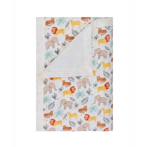 Κουβέρτα Κούνιας kentia Yn 25 White- Beige- Black- Grey-...