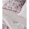 Σετ Σεντόνια Υπέρδιπλα 4 Τεμαχίων Kentia Yuli 18 Old Rose- White 240x270