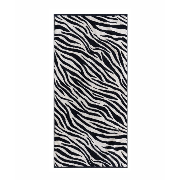 Πετσέτα Προσώπου Kentia Zulu Ecru-Black 50x100