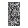 Πετσέτα Χεριών Kentia Zulu Ecru-Black 30x50