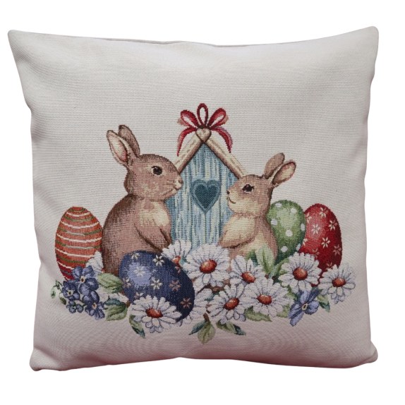 Dimeco Πασχαλινή Μαξιλαροθήκη 45x45 Easter Twix