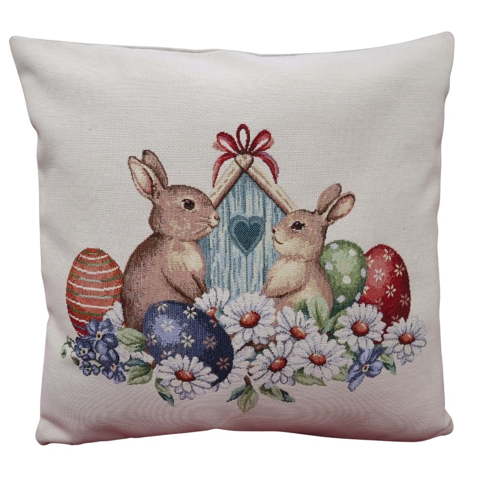 Dimeco Πασχαλινή Μαξιλαροθήκη 45x45 Easter Twix