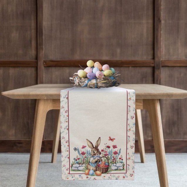 Dimeco Πασχαλινή Μαξιλαροθήκη 45x45 Easter Flop