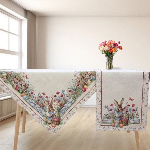 Dimeco Πασχαλινή Μαξιλαροθήκη 45x45 Easter Flop