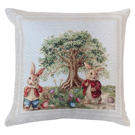 Dimeco Πασχαλινή Μαξιλαροθήκη 45x45 Easter Land