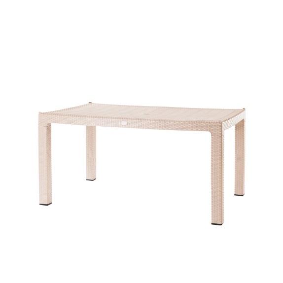 Τραπέζι Rattan SUNSET BEIGE-5210186099322