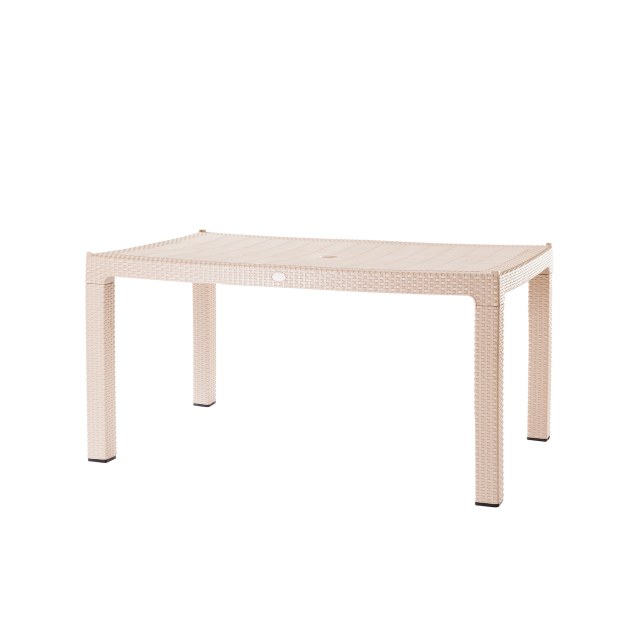 Τραπέζι Rattan SUNSET BEIGE-5210186099322