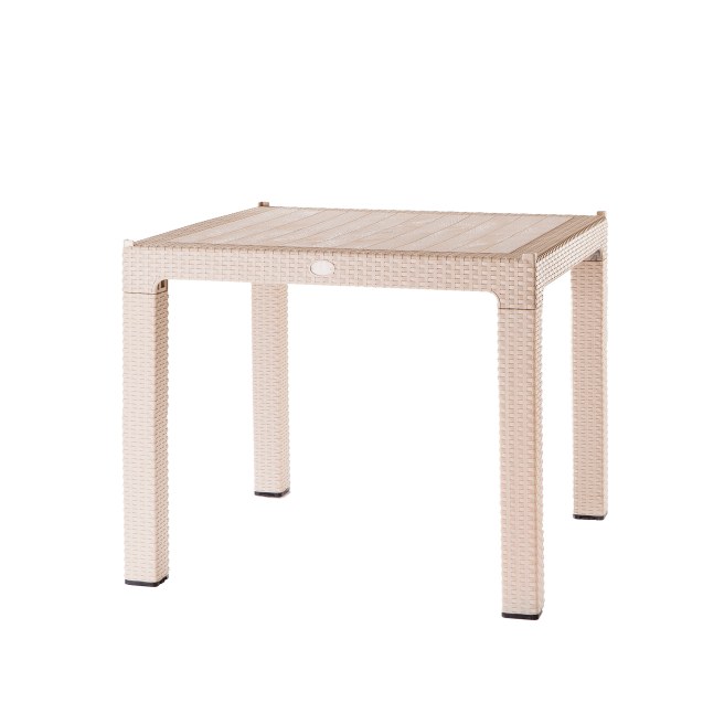 Τραπέζι Rattan BREEZE BEIGE-5210186099377