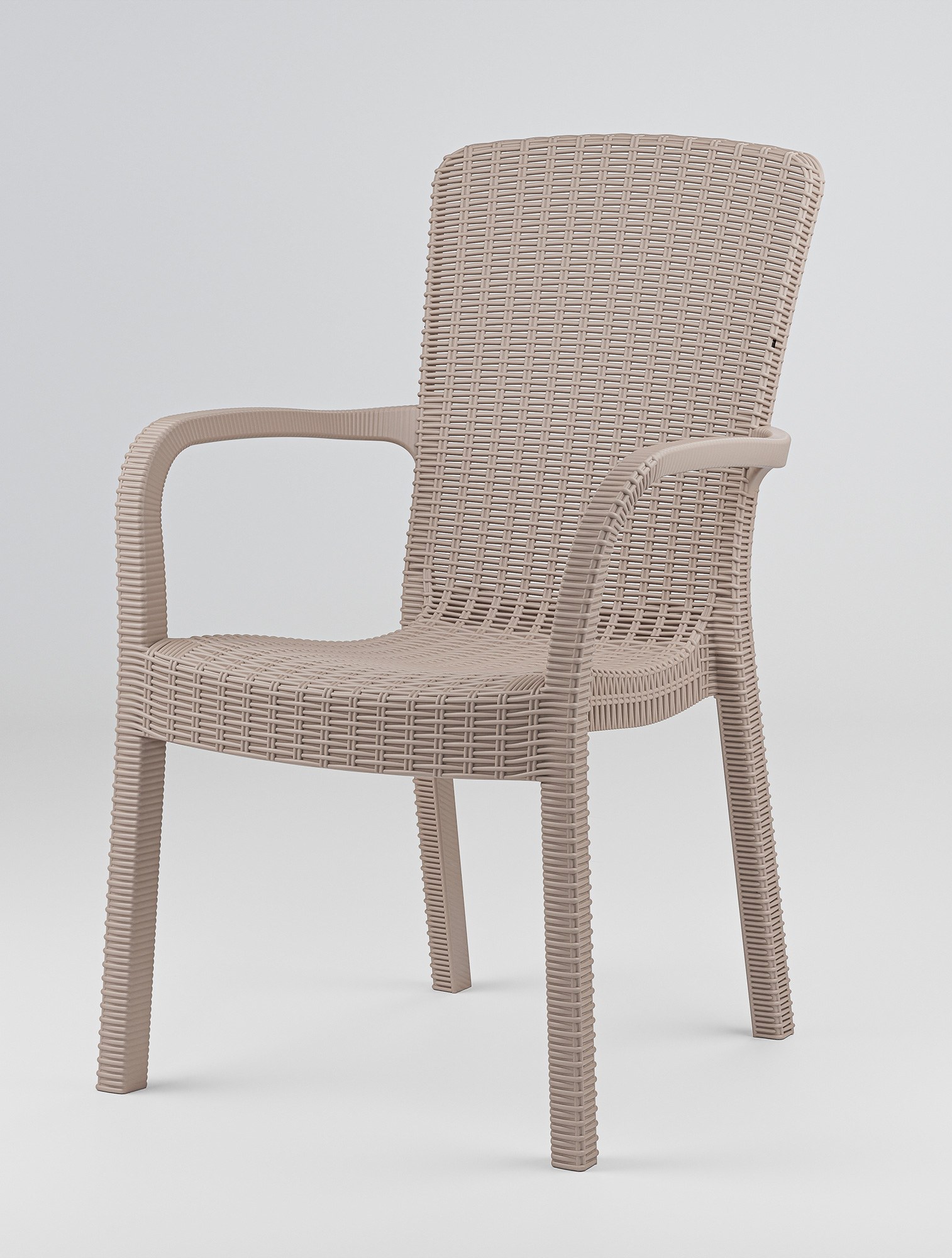 Καρέκλα Rattan SIERRA BEIGE-5210186099407