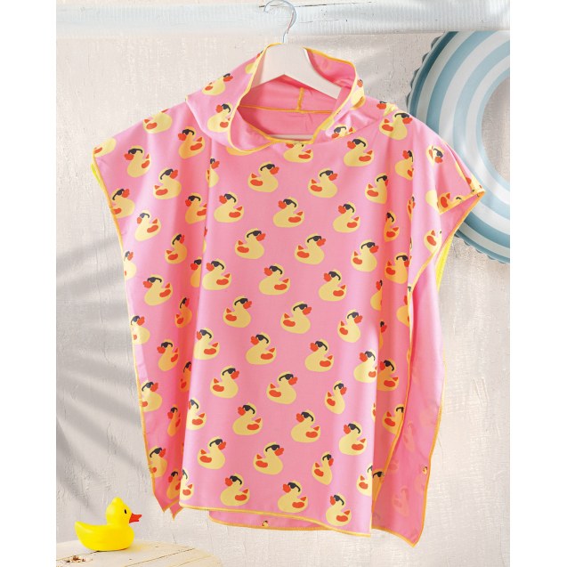 DUCK ΡΟΖ - ΠΑΙΔΙΚΟ ΠΟΝΤΣΟ ΘΑΛΑΣΣΗΣ-50425-0000