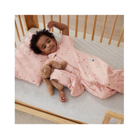 Βρεφικό Μαξιλάρι και Μαξιλαροθήκη από Οργανικό Βαμβάκι Daisies ErgoPouch BR77874