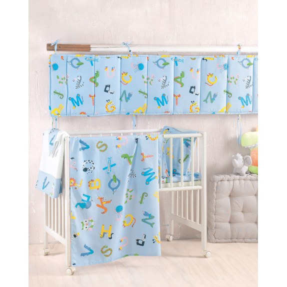 LETTERLAND ΜΠΛΕ - ΣΕΤ ΣΕΝΤΟΝΙΑ ΒΡΕΦΙΚΑ 3 ΤΕΜ --49978-0000