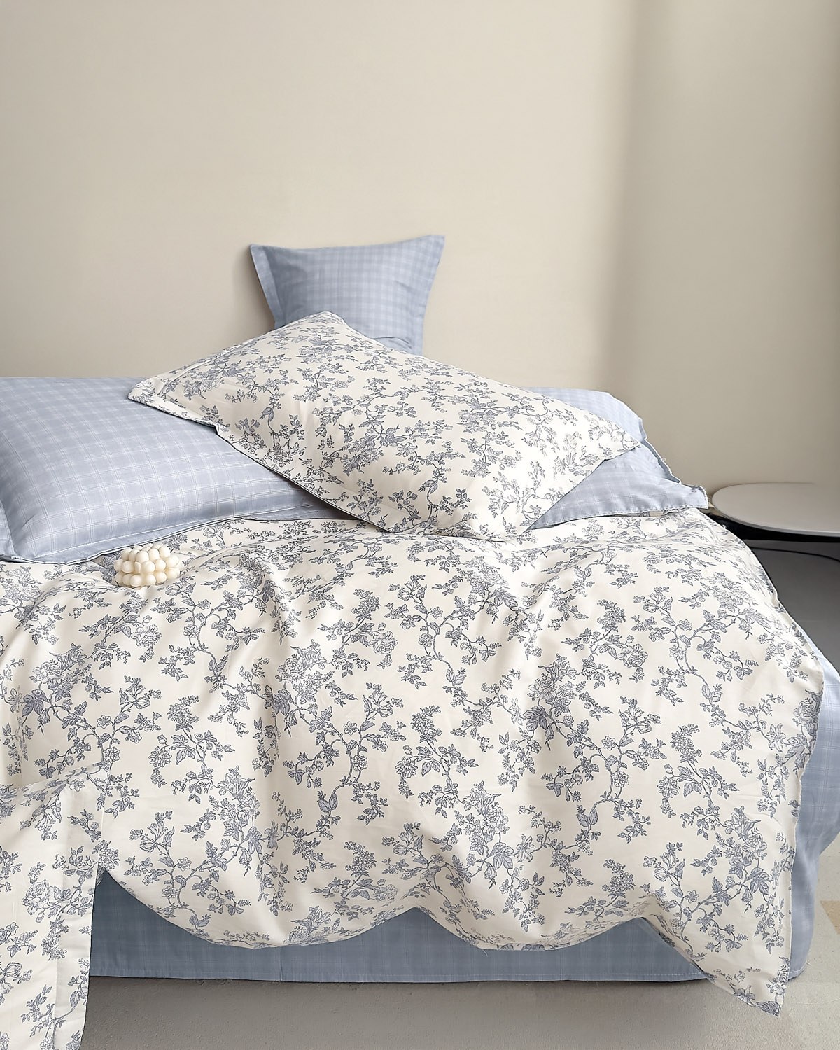 Σετ Παπλωματοθήκη Υπέρδιπλη 3 Τεμαχίων Rythmos Riley 220x250