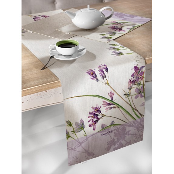 Runner Saint Clair Design 18 Lilac 40x160