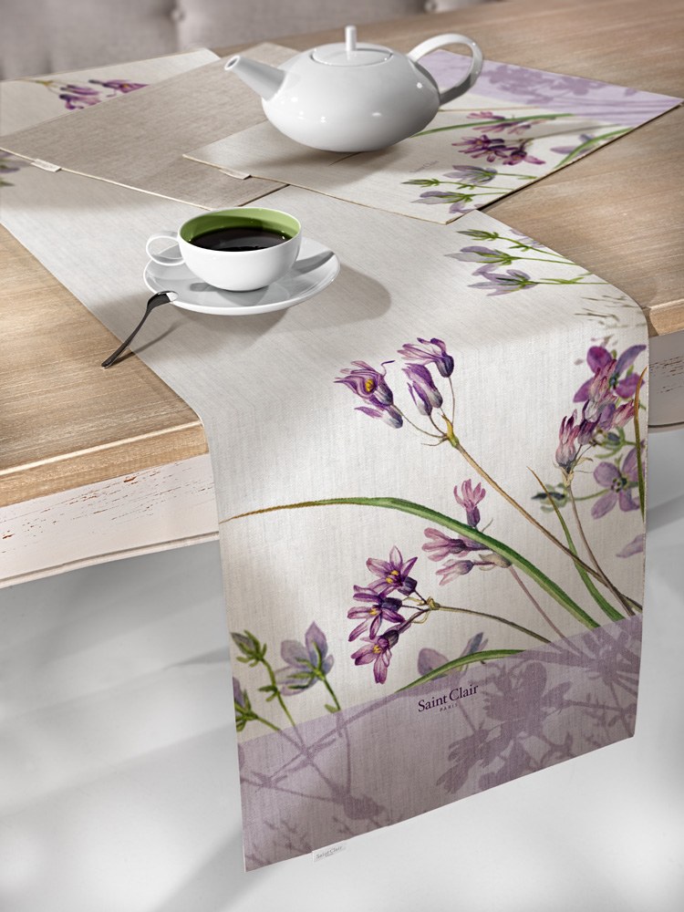 Runner Saint Clair Design 18 Lilac 40x160