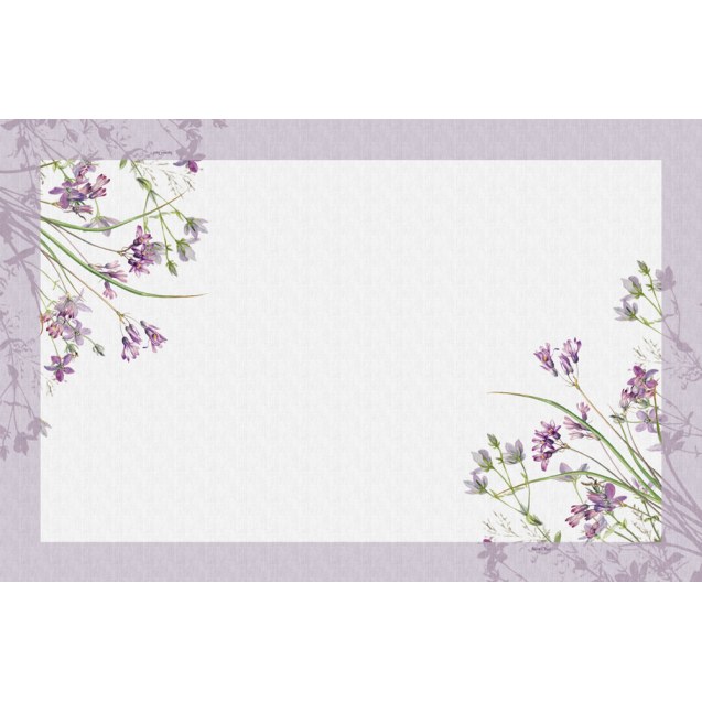 Τραπεζομάντηλο Saint Clair Design 18 Lilac 145x220