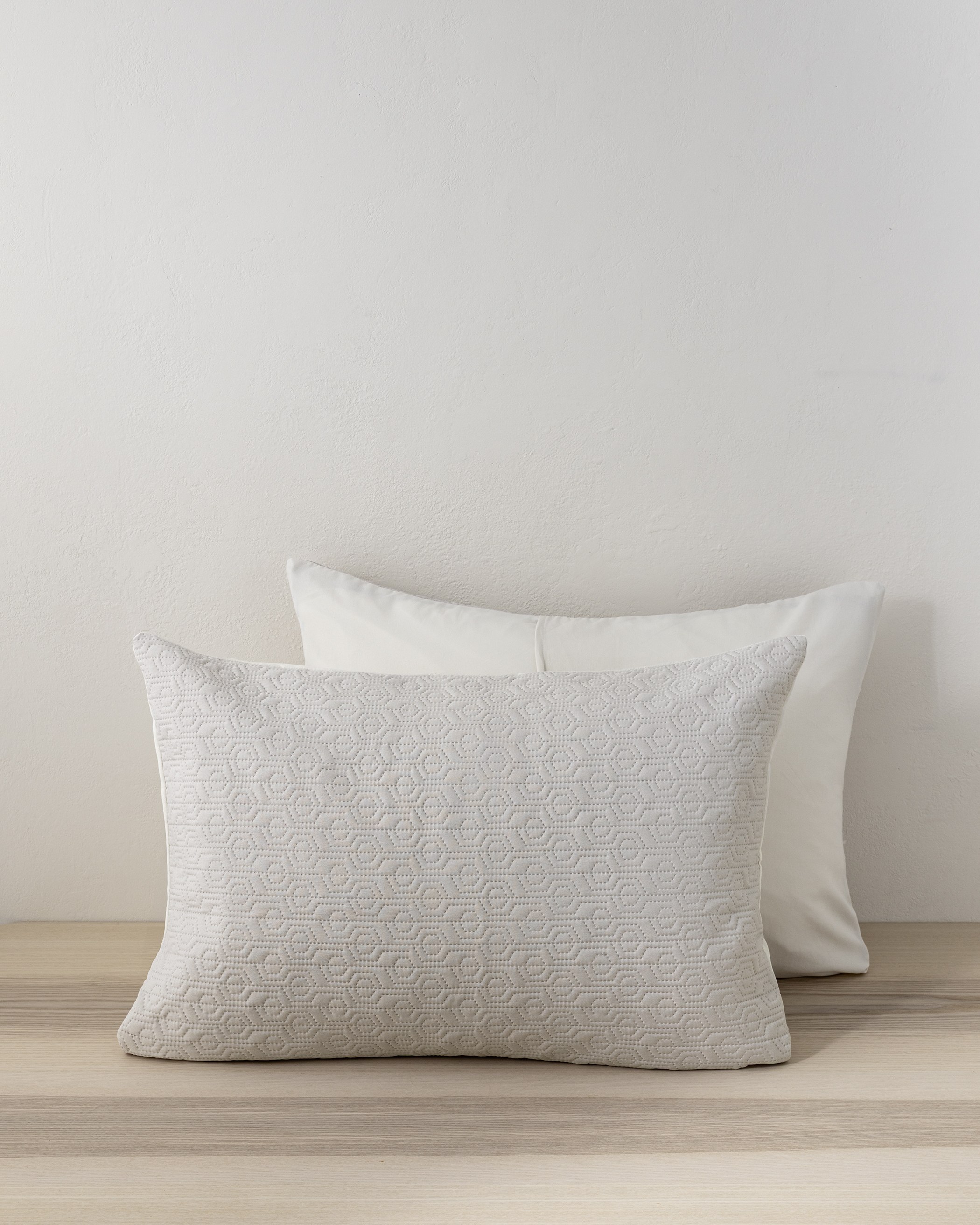 Σετ Μαξιλαροθήκες 2 Τεμαχίων Nima Orion Sand Beige / Light Beige Μπεζ, Εκρού 52x72