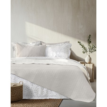 Σετ Μαξιλαροθήκες 2 Τεμαχίων Nima Orion Sand Beige / Light Beige Μπεζ, Εκρού 52x72