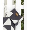 Nεσεσέρ Θαλάσσης Nima Abstract Λευκό, Μαύρο 25x17