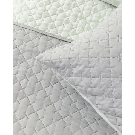 Κουβερλί King Size Nima Arden Gray / Mint Γκρι, Μέντα, Πράσινο 240x260