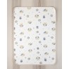 Σετ Σελτεδάκια Nima Tutti & Frutti Εκρού, Μπλε 55x75