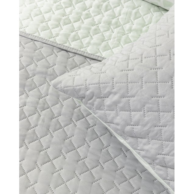Κουβερλί Ημίδιπλο Nima Arden Gray / Mint Γκρι,...