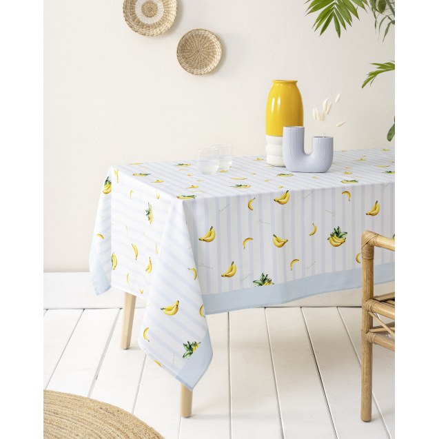 Τραπεζομάντηλο Nima Banana Σιέλ, Κίτρινο 140x180