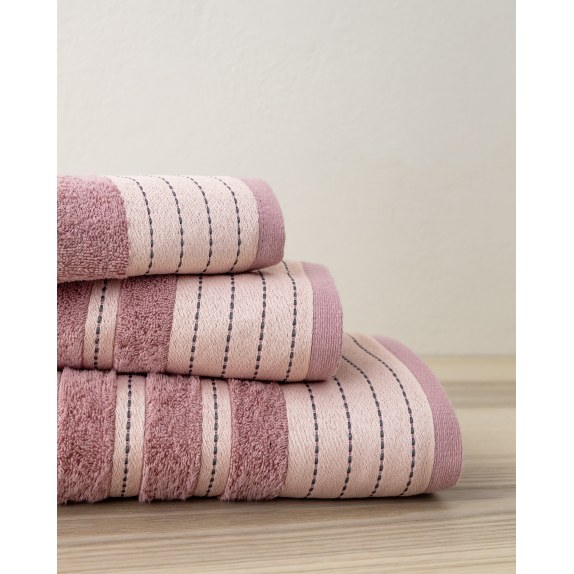 Σετ Πετσέτες 3 Τεμαχίων Nima River Apple Pink Ροζ...