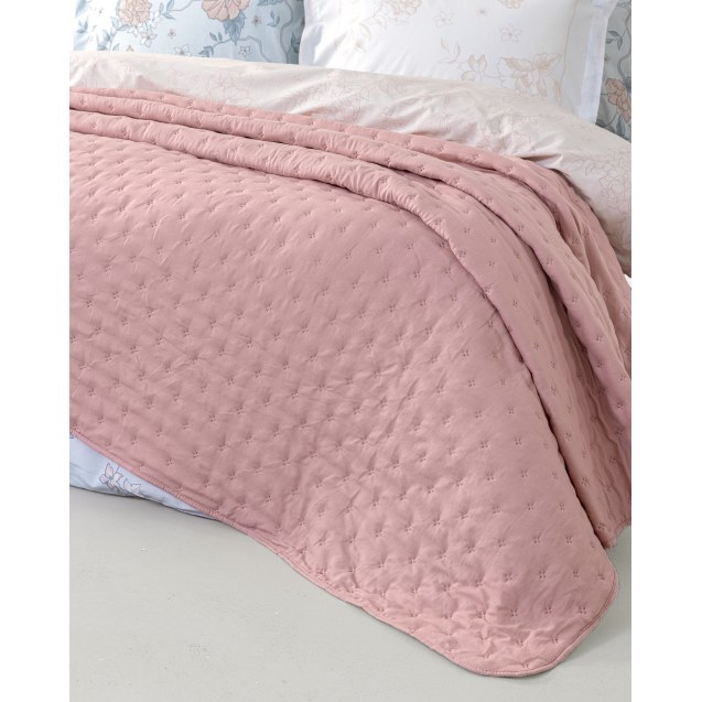 Κουβερλί Μονό Nima Clay Apple Pink Ροζ 160x240