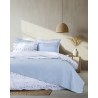 Κουβερλί King Size Nima Orion Sky Blue / Light Blue Μπλε, Σιέλ, Τιρκουάζ 240x260