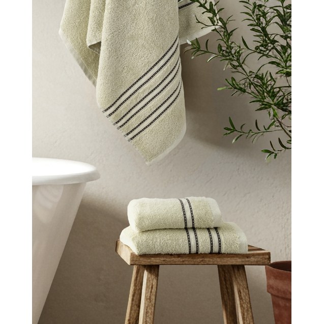 Σετ Πετσέτες 3 Τεμαχίων Nima Lorena Light Green...
